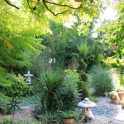 ’ner lärmentrückten Grünoase, die man der CityWüste stahl  -  R. Schrader 