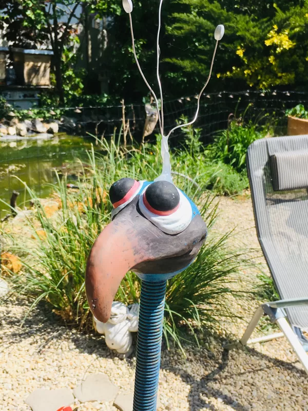 Ein Gartenhelfer